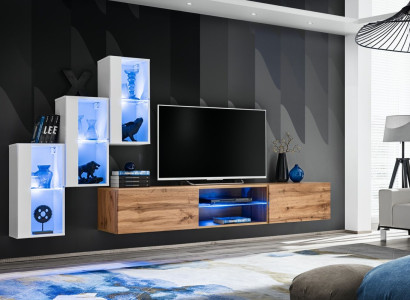 Living room new Wall unit Furnishings Modern Modern TV lowboard wall cabinet